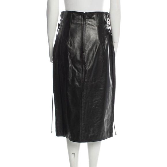 Sexy leather-like skirt brand 16arlington - Picture 3 of 6